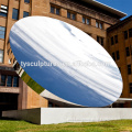 Famous reproduct large sky mirror anish kapoor stainless steel sculpture for garden outdoor decoration